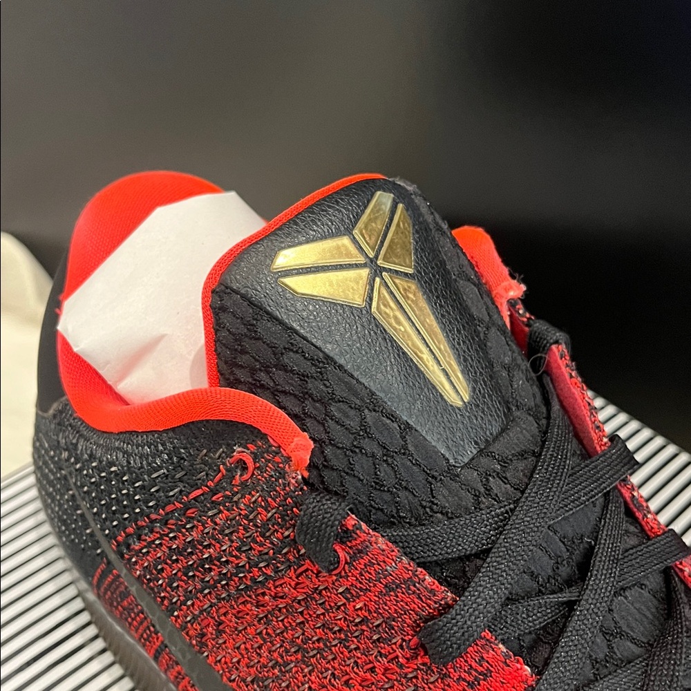 Nike Kobe XI Elite Low – University Red/Black – Size 13 – 822675-670 - Picture 4 of 10